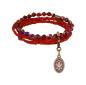 Preview: Rot - Petit Glamour d'Afrique Armband von Konplott